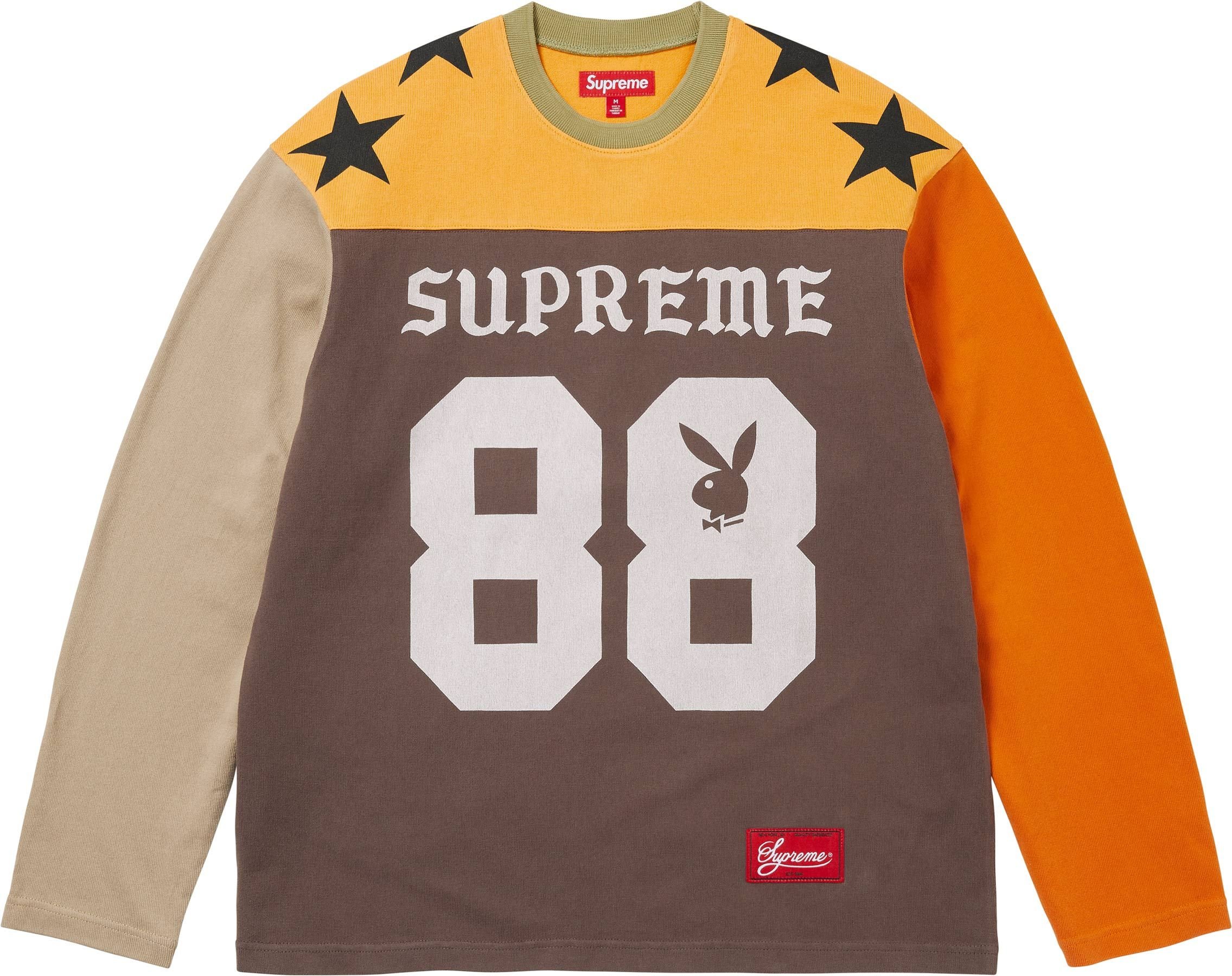 Supreme®/Playboy® L/S Football Top view 11